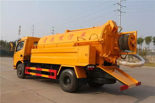 吸糞車與吸污車的區別 功能、應用與選擇指南